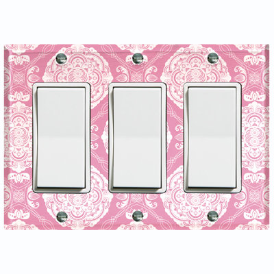 3 - Gang Rocker Standard Wall Plate