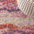 Lasley Contemporary POP Modern Abstract Brushstroke Pink/Cream Rug-1744167649