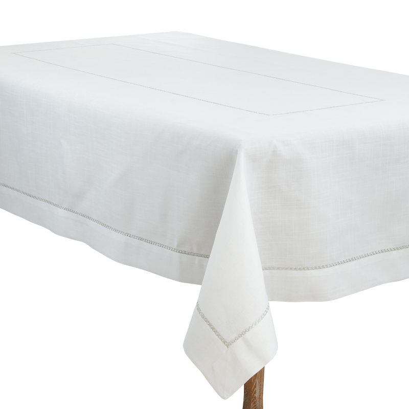 Aloway Polyester Tablecloth, 65" W x 180" L, Silver