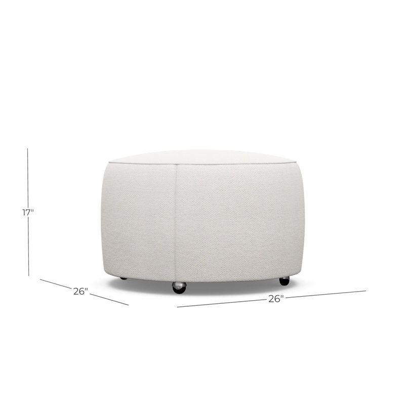 Bruno Round Ottoman, 7245-70