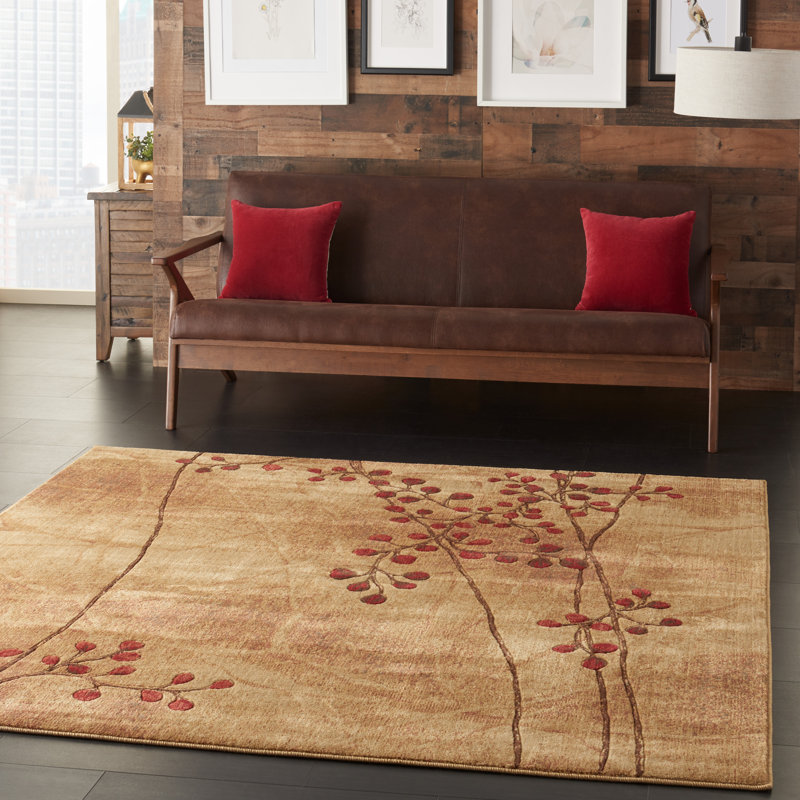 Arnim Floral Indoor Rug, Square 6'7"