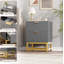 40cm W Bedside Table