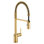 Align MotionSense Wave One-Handle High Arc Pre-Rinse Spring Pulldown Kitchen Brushed Gold Faucet