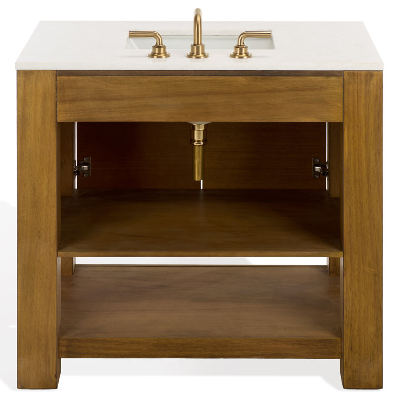 Meuble-lavabo simple Grayino Bertino, 36"