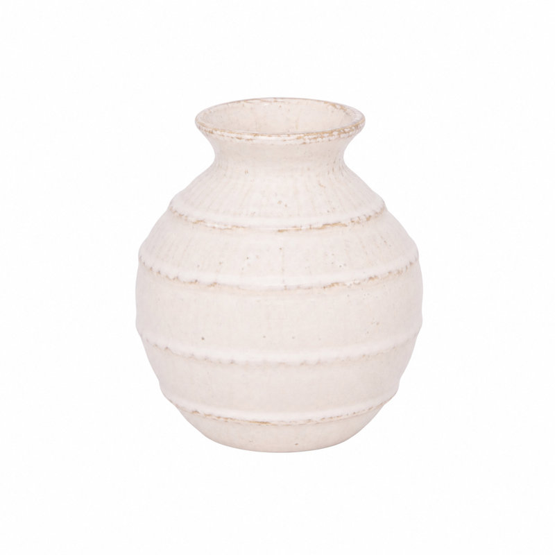 Calviora Ceramic Round Vase