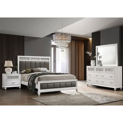 Randall White 4-Piece Queen Bedroom Set