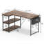 Besender L-Shaped Metal Base Writing Desk-795159404