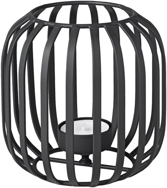 Villeroy & Boch - Christmas Chic Lantern Black, Christmas Decoration, Modern, 5" H x 5" W x 5" D, Black