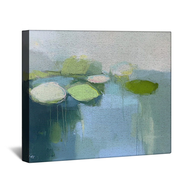 Décoration murale sur toile Lily - Décoration murale nature en plusieurs tailles, 32 po x 32 po