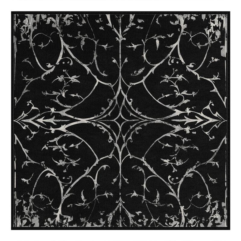 Crescent Charm Rug, Square 3'