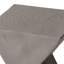 Table d'appoint Analu Modern Fiberstone avec piédestal torsadé-2017528066