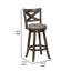 Tabouret de bar et de comptoir pivotant Kailayah-1242134952