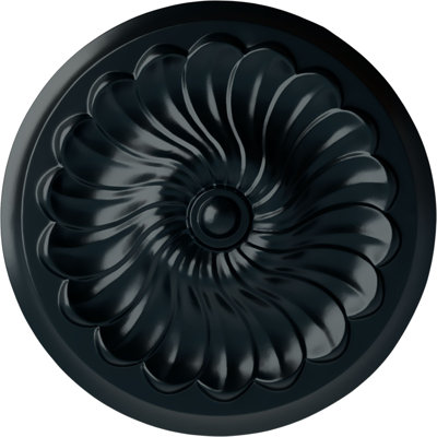 Flower Spiral Ceiling Medallion