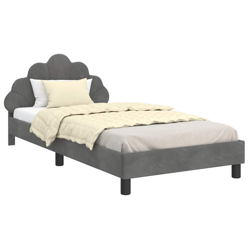 Bed Frame, 100 x 200cm, Dark Grey