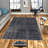 Stylish Woven Carpet (4 x 6 ft), 100% Polyester, 0.4 in Pile Height | Antibacterial, Non-Slip Underside | Machine Washable, 3D Digital Printing | Perfect for Living Room, Bedroom, and Home Decor-1935323120