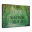 Always Look On The Bright - Wrapped Canvas Print-1247012470
