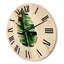 Horloge murale simple feuille de bananier-63903592
