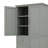 Tall And Spacious Storage Cabinet Including Drawers And Doors-1235549490