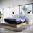 Refresh 12 inch Flex Top Memory Foam Hybrid Mattress and Adjustable Base Bundle, Queen Size-1333367582