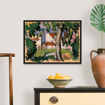 Les maisons dans les arbres par John Duncan Ferusson - reproduction d'art sur toile