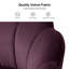 Fauteuil demi-tonneau en velours 30 po Hendrix-2112441285
