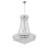 Crystal 32" Chrome Chandelier for Dining Rooms Living Rooms Great Rooms Foyers, 19-Light with E12 Bulb Base-1519978748-1602715697