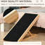 Adjustable Height Pet Ramp For Pet's Joyful Days - Dogs, Cats, Rabbits Foldable, Slip, Solid Wood Construction Active Pets