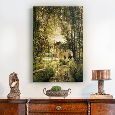 Impression sur toile encadrée