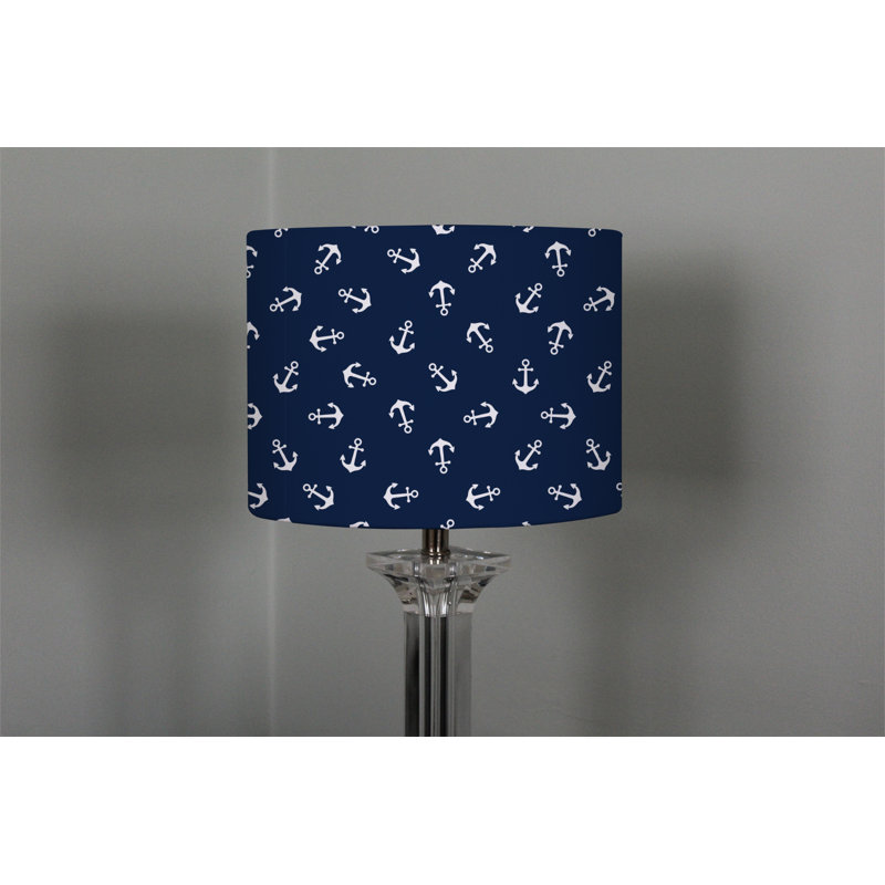 Cotton Drum Lamp Shade ( Uno ), 25cm H x 40cm W x 40cm D