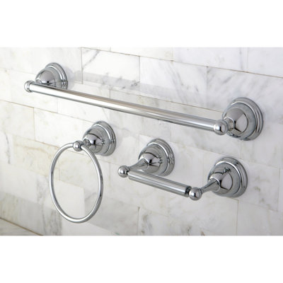 Kingston Brass Restoration 3-Piece Bathroom Hardware Set