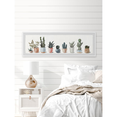 «Succulent Plant Collection», reproduction encadrée