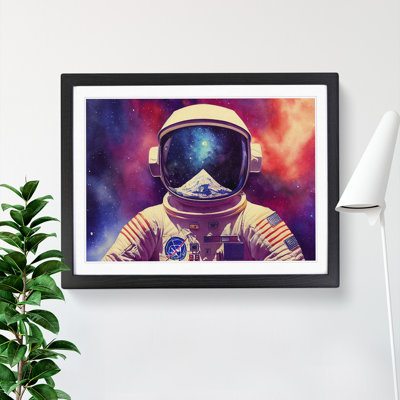 Colourful Astronaut Vol.3 - Framed Print