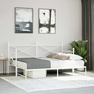Daybed With Trundle Steel Expandable