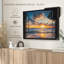 Plage «Window To Pacific Beach», reproduction sur toile-101455932