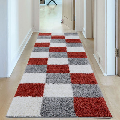 Myshaggy Collection Rugs Geometric Design in Terra