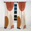 Branker - rideau minimaliste - rideau occultant en velours - 1 panneau-2071325052