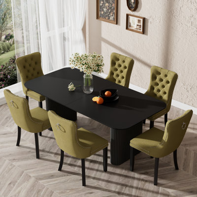 Ensemble de table de salle à manger 70,9 po