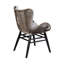 Chaise d'appoint de patio avec coussin Dayville Eucalyptus-306174772