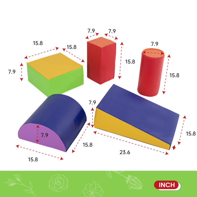 FDW 189.6'' W Polyester Climbing Blocks