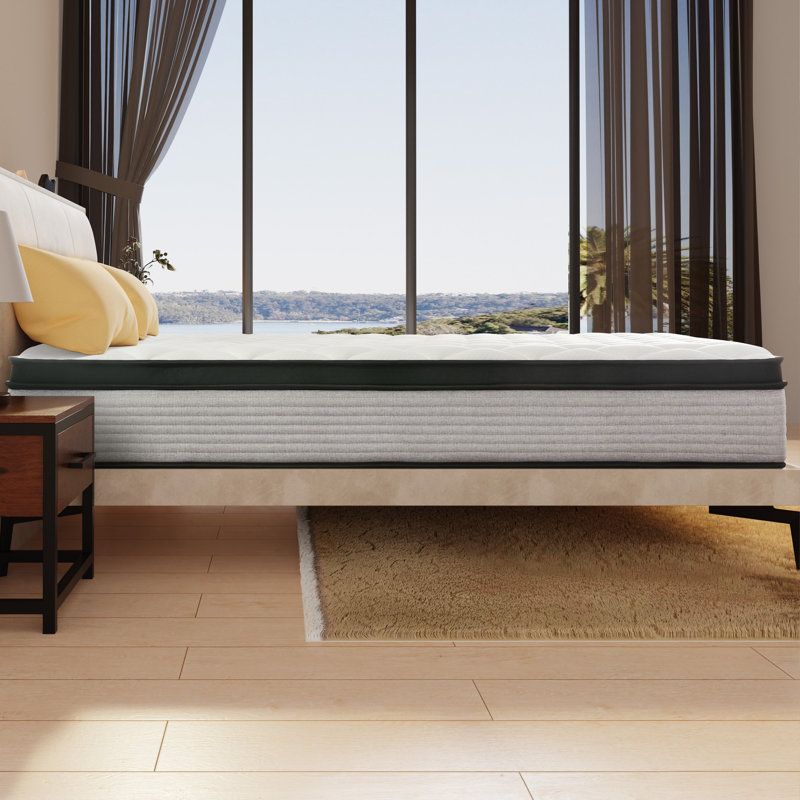 12-Inch Hybrid Pocket Spring Mattress For The Perfect Blend Of Support And Comfort, Full 