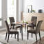 Chaise parsons rembourrée en tissu Gursharon-803196225