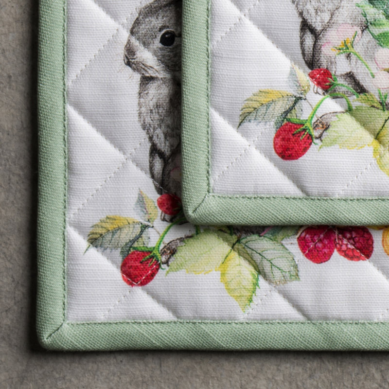 Maison D' Hermine Cotton Potholder Set