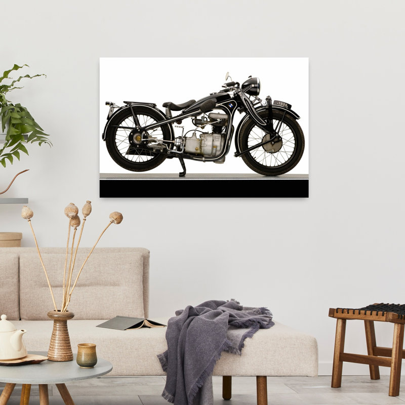 «1935 Bmw 198Cc R2 Classic Abstract Landscape Nature», art mural, H 24 po x l 36 po