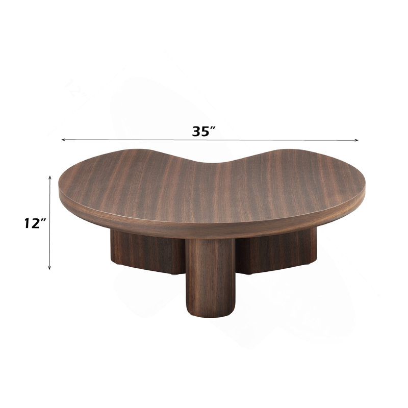 Table basse, chêne fumé Yoab