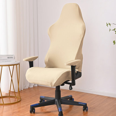 Gaming Chair Covers,Stretchable Computer Chair Cover,Ergonomic Office Chair Cover,For Anti Cat Scratch Protection Of Computer Gamer Chair Slipcovers,Racing Chair Covers (Only Covers)