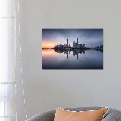 Good Morning Shanghai by Jesús M. García - Wrapped Canvas Gallery-Wrapped Canvas Giclée