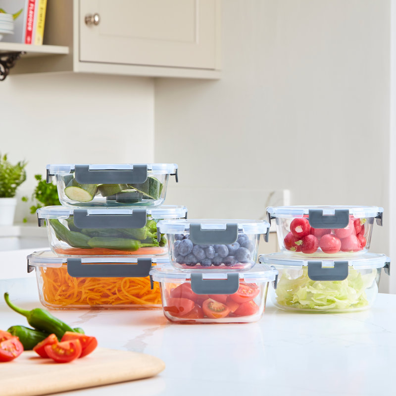 Evergreen Glass Food Storage Container