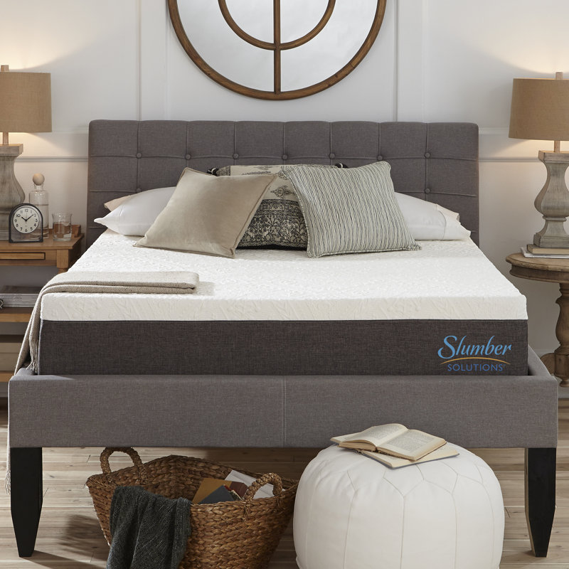 Slumber Solutions Respond Medium HYPURGel Memory Foam Mattress, King, 14"