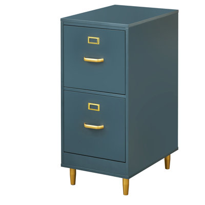 Dahle 15'' Wide 2 -Drawer File Cabinet