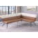 Rotteck Modern Wooden Dining Set w/ Extendable Table, Nook, and Bench